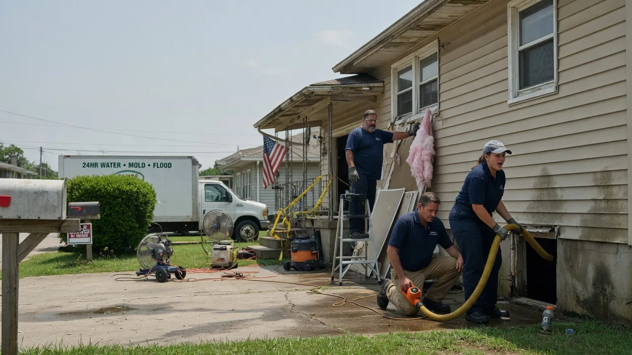 Water Damage Repair in Reagan, TX near me